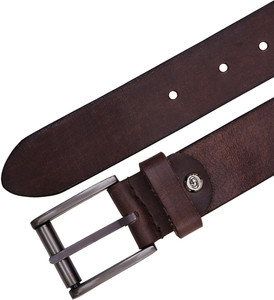 Hornbull Men Casual Brown Genuine 