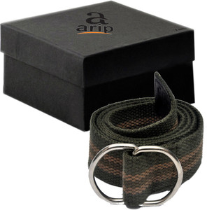 Arip Boys Formal, Party, Evening, Casual Green Canvas, Fabric Belt
