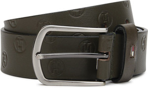 Tommy Hilfiger Men Casual Green Genuine Leather Belt