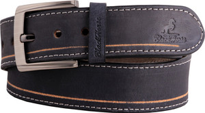 Black Horse Men Casual, Evening, Formal, Party Black Genuine Leather Belt