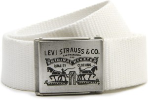 levis canvas belt
