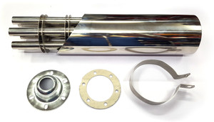 Xtremeonlinestore Tail Gunner Silver Exhaust For Hero Motocorp Splendor Price in India Buy Xtremeonlinestore Tail Gunner Silver Exhaust For Hero Motocorp Splendor online at Flipkart