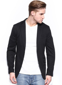 Buy Black Bregeo Fashion Solid Single Breasted Sports Festive Lounge Wear Party Formal Casual Wedding Men Blazer Online at Best Prices in India Flipkart