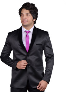 Bregeo Fashion Solid Tuxedo Style Festive Party Casual Wedding Men Blazer Buy Black Bregeo Fashion Solid Tuxedo Style Festive Party Casual Wedding Men Blazer Online at Best Prices in India