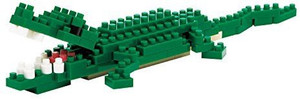 Kawada Nbc058 Nano Nile Crocodile (Nbc058) Building Kit