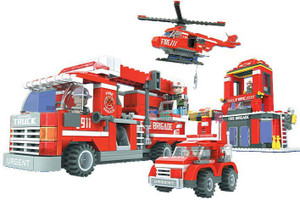 ToysBuggy Fire Brigade Blocks