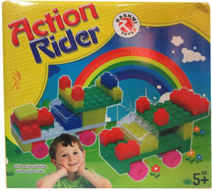DCS Rider Blocks Kits For Kids(Multicolor)