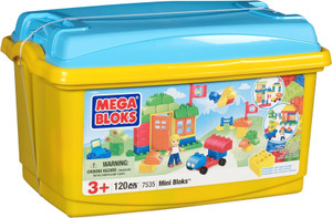 Mini Bloks Tub Primary . shop for Mega Bloks products in India. Toys