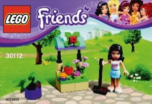 Lego Friends Promo Set 30112 Emma'S Flower Stand [Bagged]