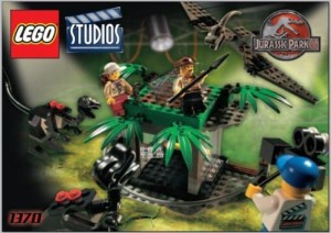 Lego Studios Set Jurassic Park 3 Raptor Rumble Studio