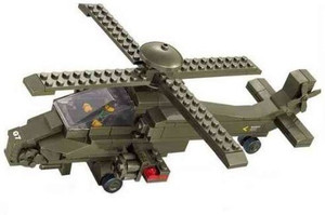 Sluban Hind Helicopter 199 Pieces Buildinglego Compatible