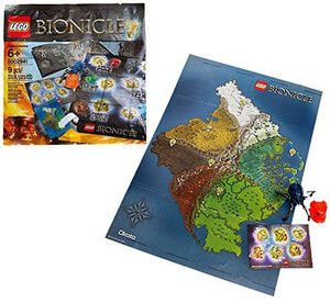 Bionicle Lego Year 2015 Series Hero Pack Set 5002941