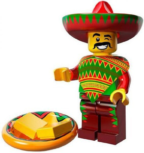 LEGO Movie The Collectible Series Minifigure - Taco Tuesday Guy (71004)