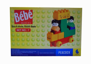 Peacock Bebe Blocks Set No. 7