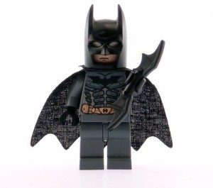 Lego Batman (Dark Grey) Batman Mini With Batarang