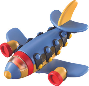 Small Jet Plane Construction Toy . shop for Mic O Mic products in