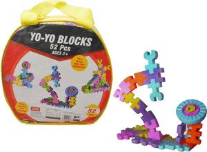Kreative Kids YoYo More than 52 Pcs Blocks Construction Set - Age 3+
