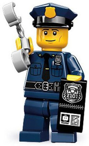 Lego 71000 Series 9 Mini Police Man