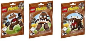 Lego Mixels Series 2 Bundle Set Of Fang Gangchomly
