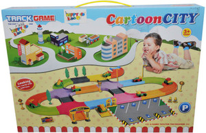 Happy Kidz CARTOON CITY TRACK GAME