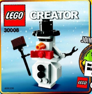 Lego Creator Snowman Mini Bagged Set44 Pieces30008