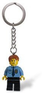 Lego City Policeman Key Chain 853091
