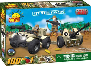 COBI Small Army Atv With A Cannon100 Piece Set