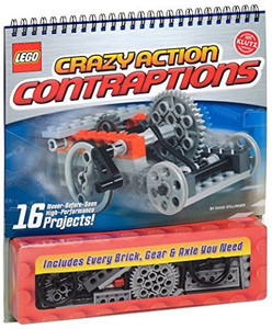 Klutz LEGO Crazy Action Contraptions Craft Kit LEGO Crazy Action