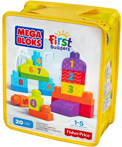 Mega Blocks First builders 1-2-3 Count