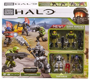 Halo Halo Mega Bloks Set #97519 Anniversary Collection: Battleground