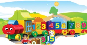 Kids Home Toys Number Train