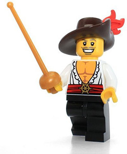 Lego Series 12 Collectible Mini 71007 Swashbuckler