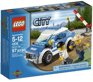 Lego City Police Patrol Car 4436