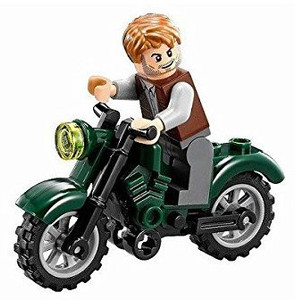 Buengna LEGO Jurassic World Owen with Motorcycle