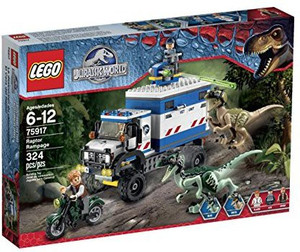 LEGO Jurassic World Raptor Rampage 75917 Building Kit