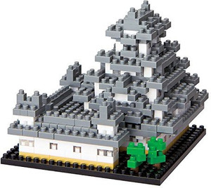Kawada Nbh018 Nano Himeji Castle Building Kit