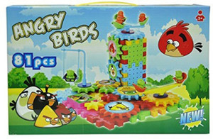 Basetronix Angry Bird Battery Operated Blocks 81 Pcs