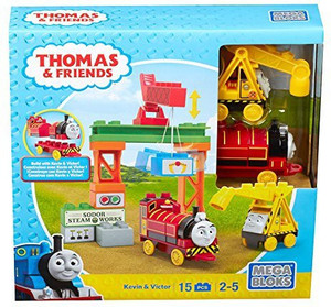 Mega Bloks Thomas & Friends Kevin & Victor Playset (Construction Site)