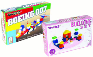 Towers Boeing-007 & Building Blocks Combo