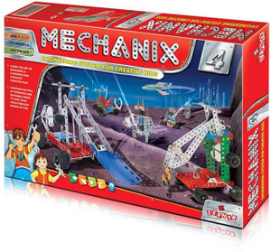 Wish Kart Mechanix Metal Extra Fun and Creativity Loaded for Boys and Girls (263 Pieces)