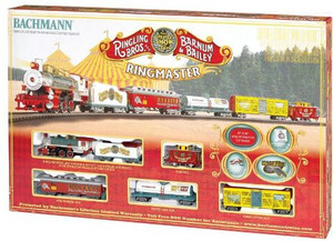 Bachmann Trains Industries Ringling Bros. and Barnum & Bailey Ringmaster HO Scale RTR Electric Train Set