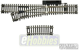 Atlas 83 Nickel Silver Manual Snap Switch Left HO Scale Atlas Trains