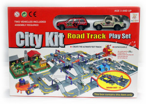 Mamaboo Street Machine City Kit Road Track 3 PlaySet Street