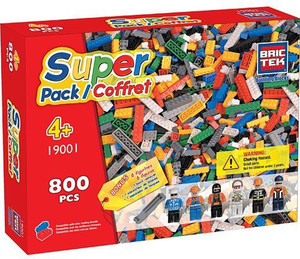 BRICTEK Brictek Building Bricks Super Pack (800 pieces)