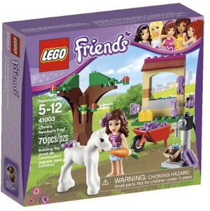 Lego Friends Olivia Newborn Foal 41003