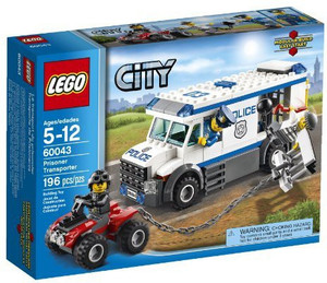 Lego City Police 60043 Prisoner Transporter