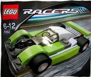 Lego Racers Le Mans Sports Car (Green) Set 7452 (Bagged)