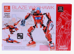 Planet of Toys Blaze Warhawk Buildin Blocks (285 Pcs)