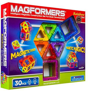 Magformers rainbow 30 piece set store