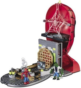 Mega Brands Amazing Spider Man Face off Playset Mega Bloks 2068